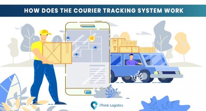 how does courier tracking system works
